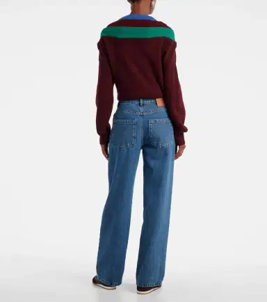 Loewe Anagram wide-leg jeans | Thumbnail 3 Loewe Anagram wide-leg jeans | Thumbnail 3