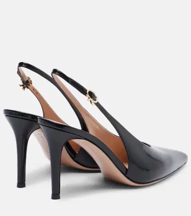Gianvito Rossi Robbie 85 leather slingback pumps | Thumbnail 2 Gianvito Rossi Robbie 85 leather slingback pumps | Thumbnail 2