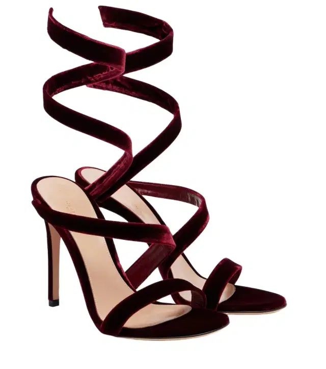 Opera 105 velvet sandals