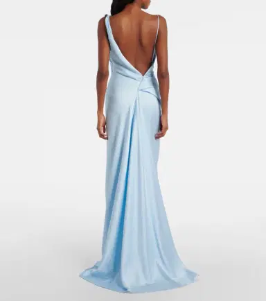 Vivienne Westwood Minerva open-back satin gown | Thumbnail 2 Vivienne Westwood Minerva open-back satin gown | Thumbnail 2