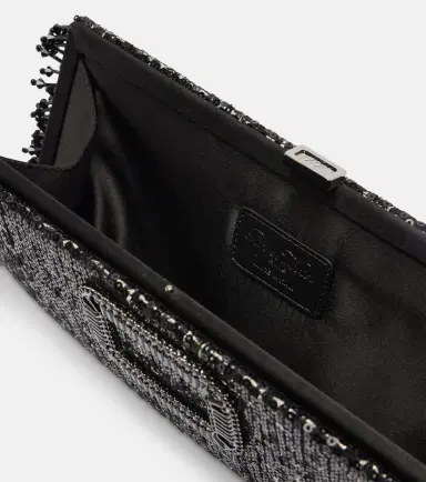 Roger Vivier Pilgrim Mini sequined clutch | Thumbnail 2 Roger Vivier Pilgrim Mini sequined clutch | Thumbnail 2