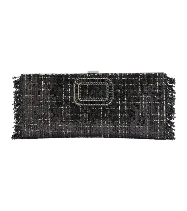 Roger Vivier Pilgrim Mini sequined clutch | Thumbnail 1 Roger Vivier Pilgrim Mini sequined clutch | Thumbnail 1