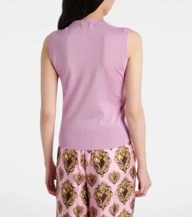 Dolce & Gabbana Cashmere and silk top | Thumbnail 3