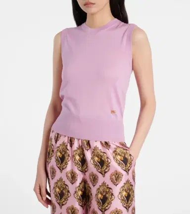 Dolce & Gabbana Cashmere and silk top | Thumbnail 4