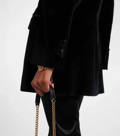 Dolce & Gabbana Cotton-blend velvet tuxedo jacket | Thumbnail 2 Dolce & Gabbana Cotton-blend velvet tuxedo jacket | Thumbnail 2