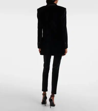 Dolce & Gabbana Cotton-blend velvet tuxedo jacket | Thumbnail 6 Dolce & Gabbana Cotton-blend velvet tuxedo jacket | Thumbnail 6