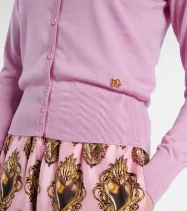 Dolce & Gabbana Cashmere and silk cardigan | Thumbnail 3 Dolce & Gabbana Cashmere and silk cardigan | Thumbnail 3