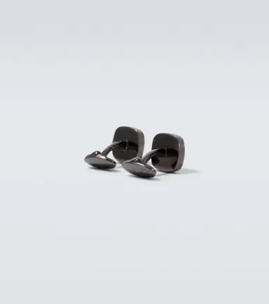 Giorgio Armani 925 sterling silver and enamel cufflinks | Thumbnail 3