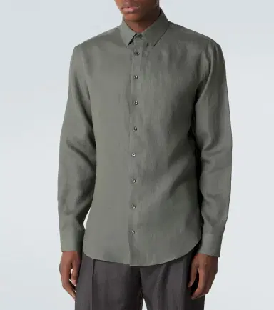 Giorgio Armani Linen shirt | Thumbnail 3 Giorgio Armani Linen shirt | Thumbnail 3