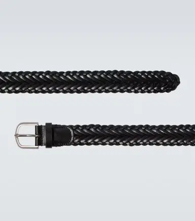 Giorgio Armani Braided leather belt | Thumbnail 2