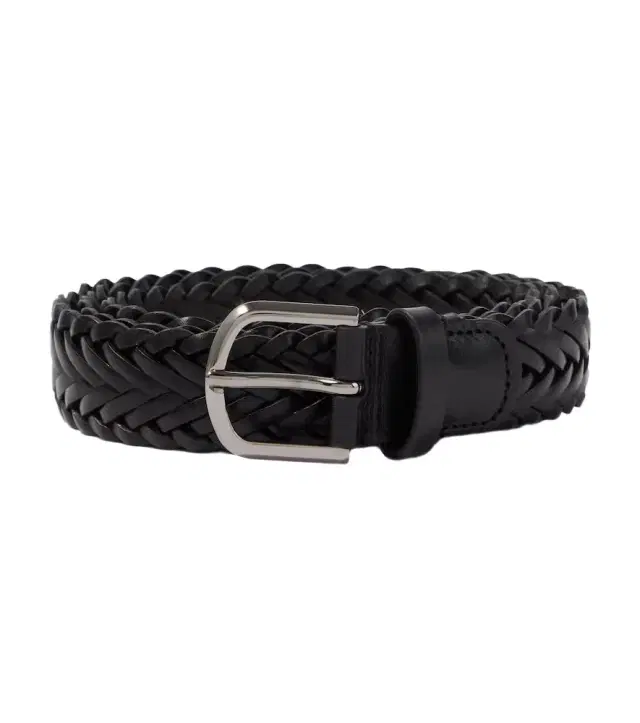 Giorgio Armani Braided leather belt