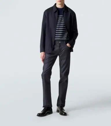 Giorgio Armani Cotton and silk-blend straight jeans | Thumbnail 5 Giorgio Armani Cotton and silk-blend straight jeans | Thumbnail 5