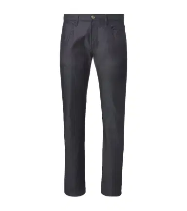 Giorgio Armani Cotton and silk-blend straight jeans | Thumbnail 1 Giorgio Armani Cotton and silk-blend straight jeans | Thumbnail 1