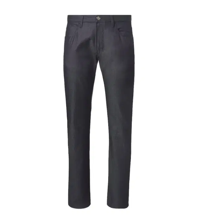 Giorgio Armani Cotton and silk-blend straight jeans