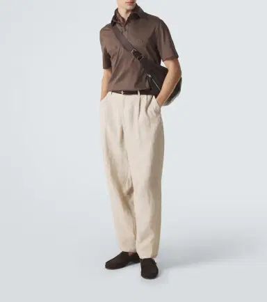 Giorgio Armani Logo cotton polo shirt | Thumbnail 2