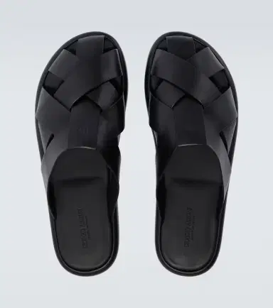 Giorgio Armani Leather sandals | Thumbnail 3