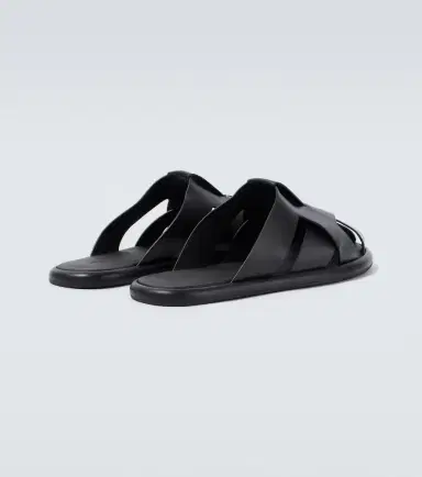 Giorgio Armani Leather sandals | Thumbnail 4