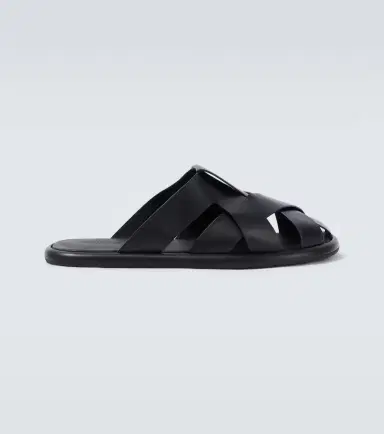 Giorgio Armani Leather sandals | Thumbnail 5