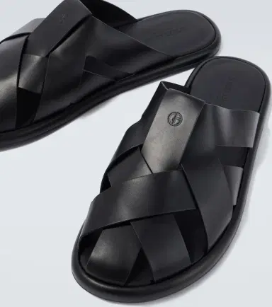 Giorgio Armani Leather sandals | Thumbnail 6