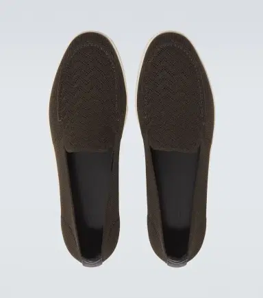 Giorgio Armani Asv jacquard slip-on shoes | Thumbnail 3
