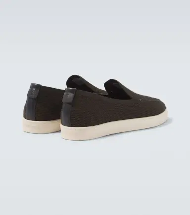 Giorgio Armani Asv jacquard slip-on shoes | Thumbnail 4