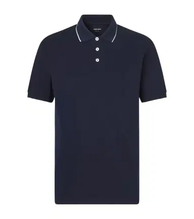 Giorgio Armani Cotton piqué polo shirt | Thumbnail 1