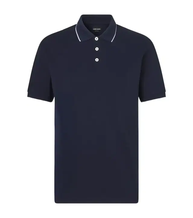 Giorgio Armani Cotton piqué polo shirt