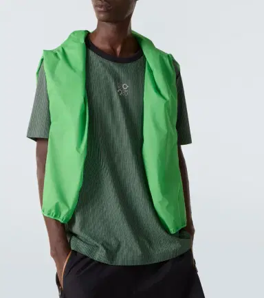 Loewe x On striped technical jersey T-shirt | Thumbnail 2