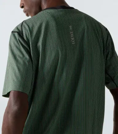 Loewe x On striped technical jersey T-shirt | Thumbnail 6