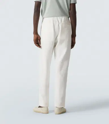 Giorgio Armani Linen canvas tapered pants | Thumbnail 5