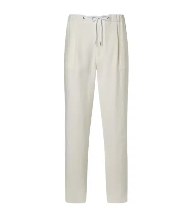 Giorgio Armani Linen canvas tapered pants