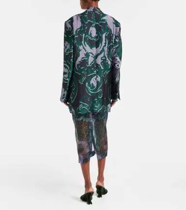 Dries Van Noten Printed blazer | Thumbnail 6 Dries Van Noten Printed blazer | Thumbnail 6