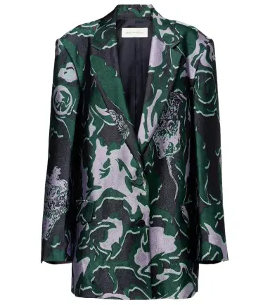 Dries Van Noten Printed blazer | Thumbnail 1 Dries Van Noten Printed blazer | Thumbnail 1