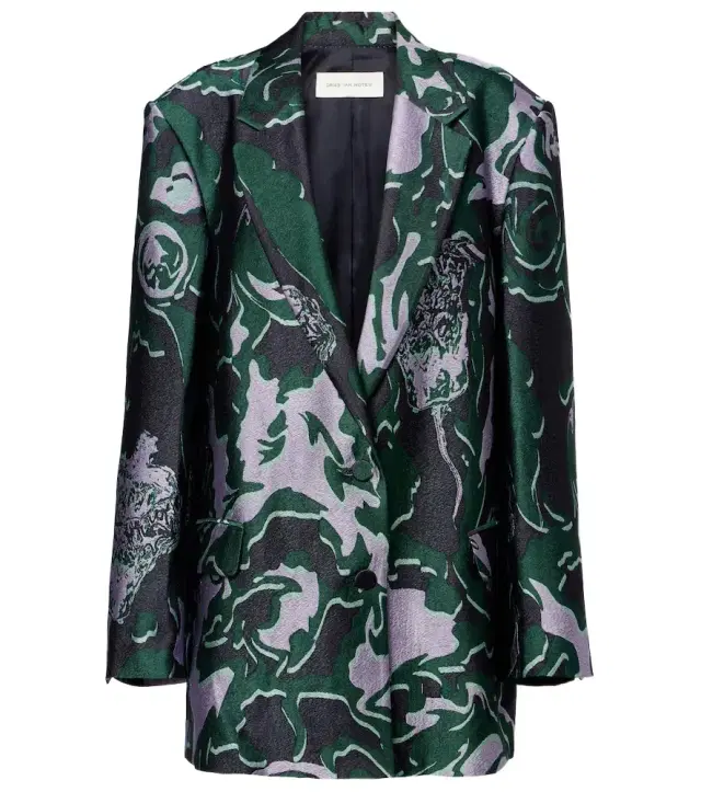 Dries Van Noten Printed blazer