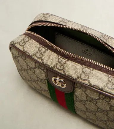 Gucci Ophidia Small leather-trimmed crossbody bag | Thumbnail 2