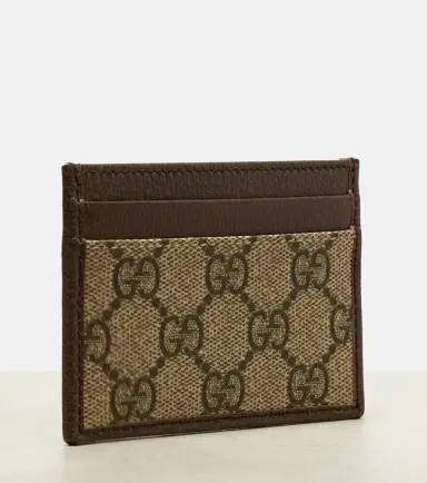 Gucci Ophidia leather-trimmed card holder | Thumbnail 2 Gucci Ophidia leather-trimmed card holder | Thumbnail 2
