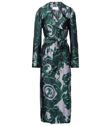 Dries Van Noten Printed trench coat | Thumbnail 1