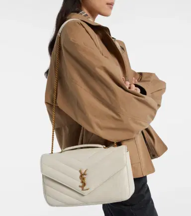 Saint Laurent Loulou Medium leather shoulder bag | Thumbnail 5