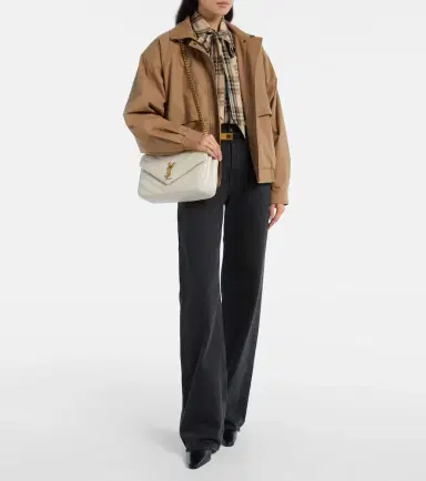 Saint Laurent Loulou Medium leather shoulder bag | Thumbnail 7