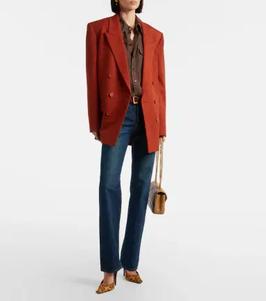 Saint Laurent Loulou Small leather shoulder bag | Thumbnail 6