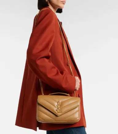 Saint Laurent Loulou Small leather shoulder bag | Thumbnail 7