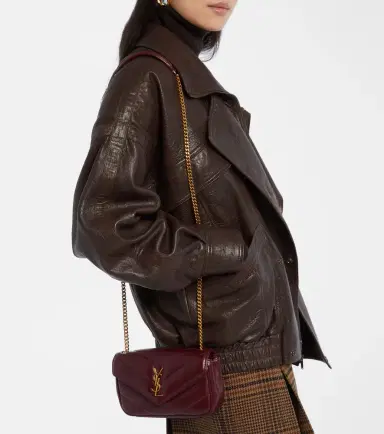 Saint Laurent Loulou Mini leather crossbody bag | Thumbnail 6