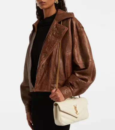Saint Laurent Loulou Small leather shoulder bag | Thumbnail 6