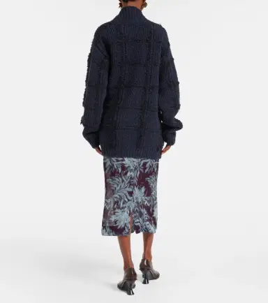 Dries Van Noten Checked wool cardigan | Thumbnail 4 Dries Van Noten Checked wool cardigan | Thumbnail 4