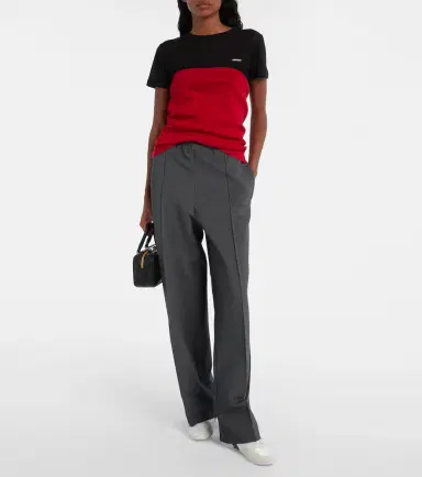 Miu Miu Cotton jersey T-shirt | Thumbnail 2