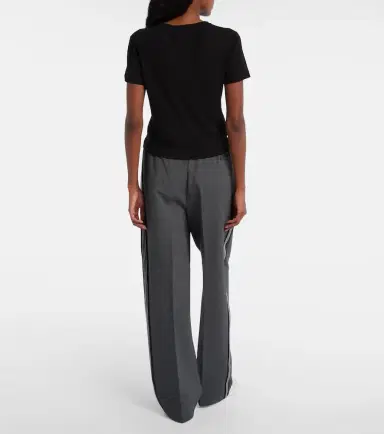 Miu Miu Cotton jersey T-shirt | Thumbnail 3