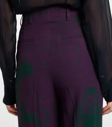 Dries Van Noten Printed wide-leg pants | Thumbnail 3 Dries Van Noten Printed wide-leg pants | Thumbnail 3