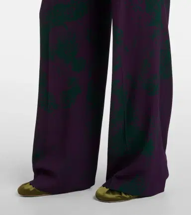 Dries Van Noten Printed wide-leg pants | Thumbnail 4 Dries Van Noten Printed wide-leg pants | Thumbnail 4