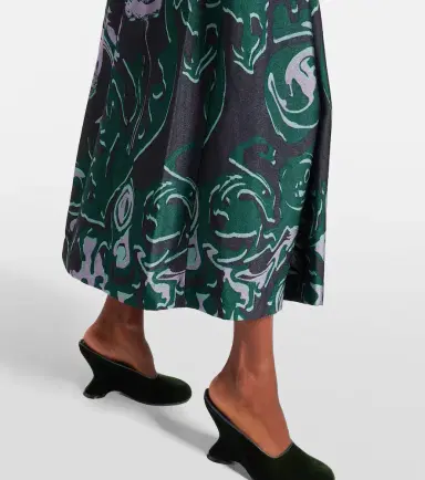 Dries Van Noten Printed midi skirt | Thumbnail 3