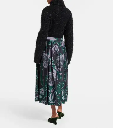 Dries Van Noten Printed midi skirt | Thumbnail 4